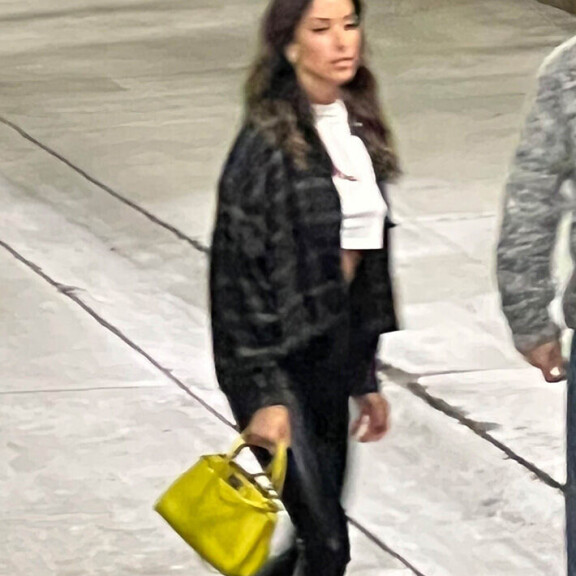Ines on viihtynyt Bradin seurassa. Ines De Ramon