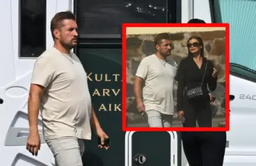 Stefan Thermanilla uusi työpaikka! Kuherteli ja pusutteli rakkaansa kanssa lounastauolla – paparazzikuvat!