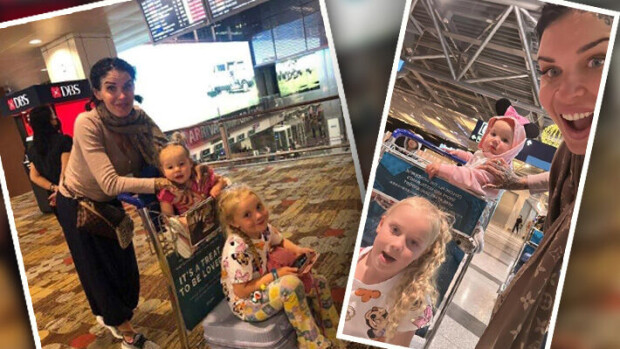 Shokki lentoasemalla! Sini Ariell palasi Suomeen - tyly kysymys lapsista järkytti Sini Ariell