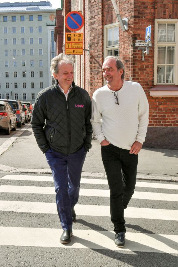 Veljekset Hjallis ja Roy vuonna 2021.
