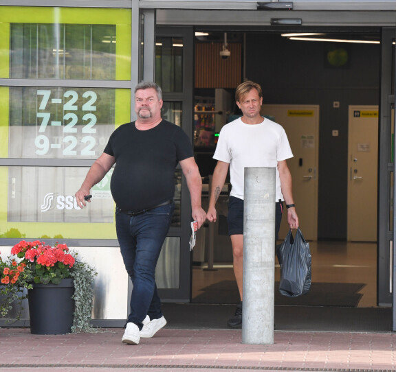 Jari Sillanpää ja Siim Bahmatsov ovat viihtyneet yhdessä eronsa jälkeen. Kuva vuodelta 2023.