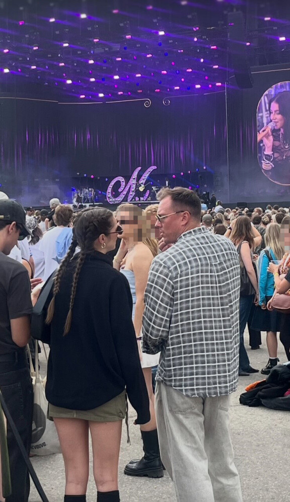 Sekä Anssi että Linnea julkaisivat somessa materiaalia kohufestareilta. Yhteiskuvia heiltä ei kuitenkaan nähty.