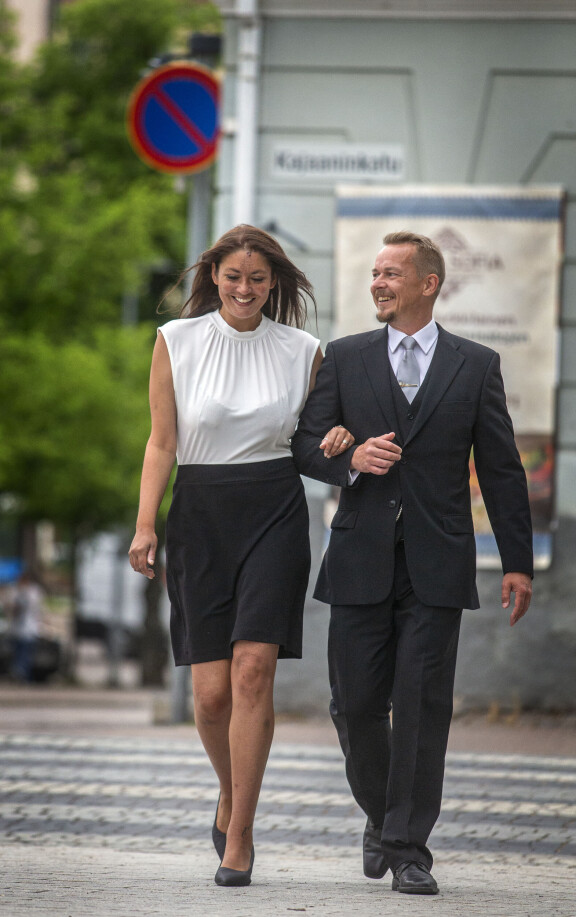 Jasminin ja Marko-rakkaan esikoispoika Ossian syntyi 14. maaliskuuta.