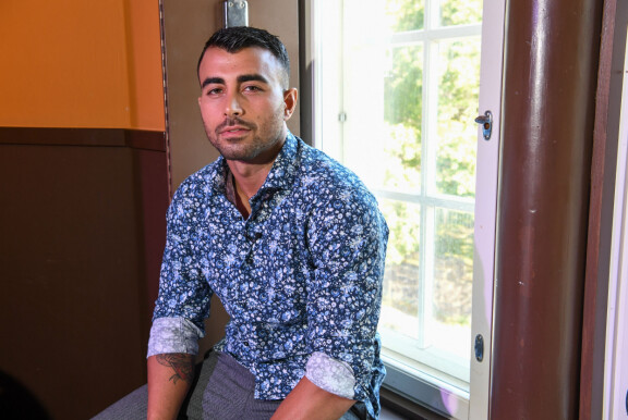 Makwan Amirkhani kuvattuna vuonna 2017.