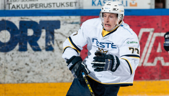Janne pelasi yhden kauden SM-liigassa. Kuva vuodelta 2016.