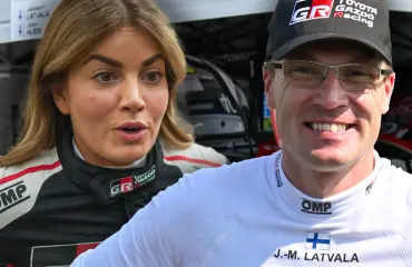 Janni Hussi huuli pyöreänä Jari-Matti Latvalasta – nyt puhuu itse rallitähti