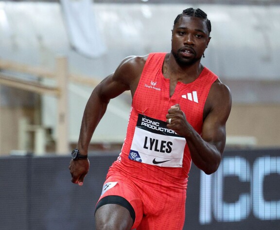 Noah Lyles on maailman kolmanneksi nopein 200 metrin juoksija jamaikalaisten Usain Boltin ja Yohan Blaken jälkeen.