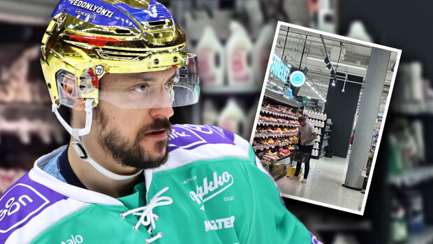 Lätkätähti bongattiin erikoisessa vaatetuksessa ostamassa tarjouskahvia – salakuvat
