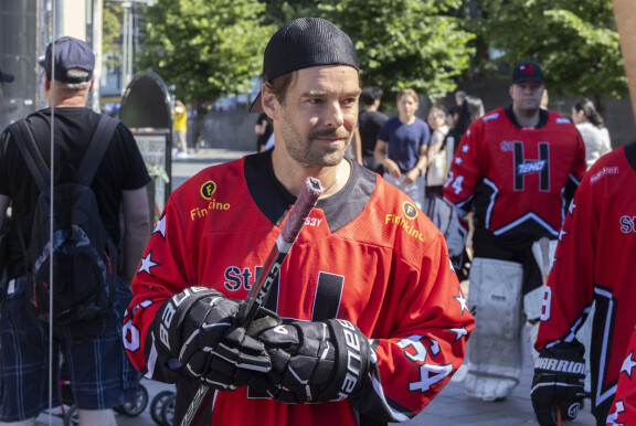 Mikko osallistui taannoin tossulätkäturnauksen julkkispeliin.