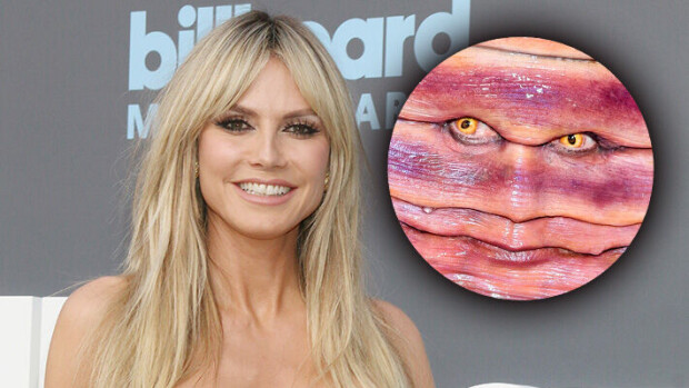 Tältä näyttää Heidi Klum kastematona - luova lieroasu lyö ällikällä: katso kuvat! Heidi Klum
