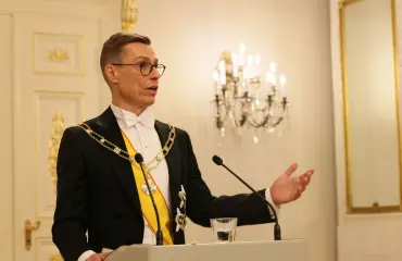 Presidentti Alexander Stubb Kiovassa – asussa piilotettu viesti