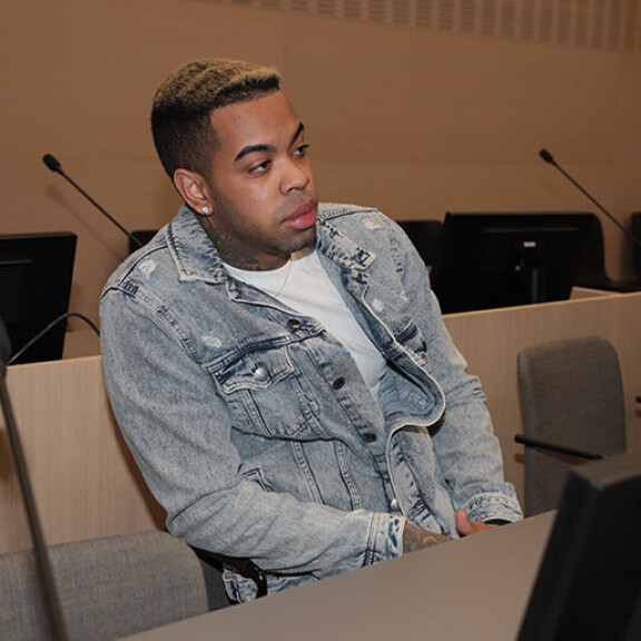 Marlon Secomandi oikeudessa viime toukokuussa. marlon secomandi