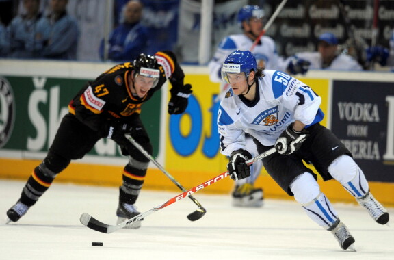 Juhamatti Aaltonen voitti Leijonissa maailmanmestaruuden 2011.