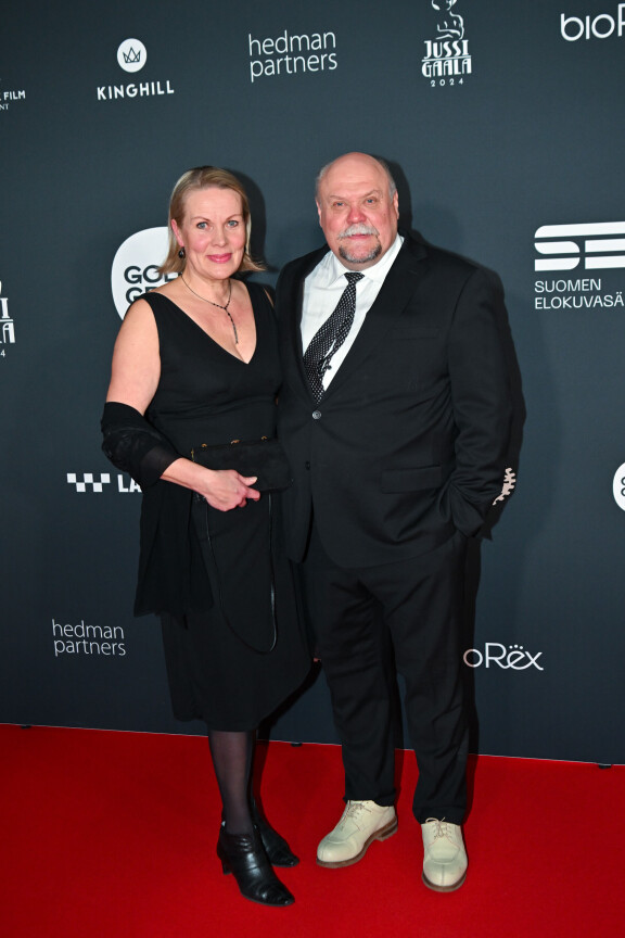 Hannu-Pekka ja Nina Jussi Gaalassa vuonna 2024.