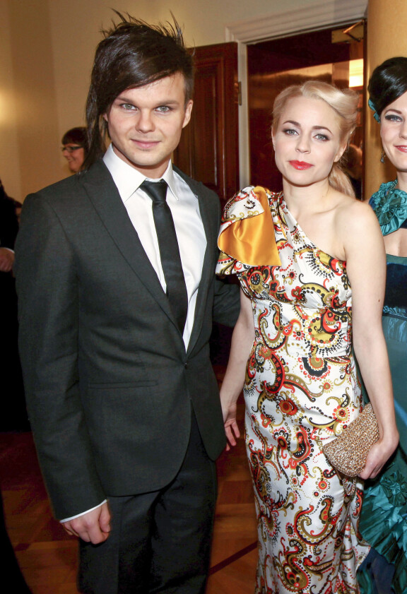 Lauri ja Paula Linnan juhlissa vuonna 2009.
