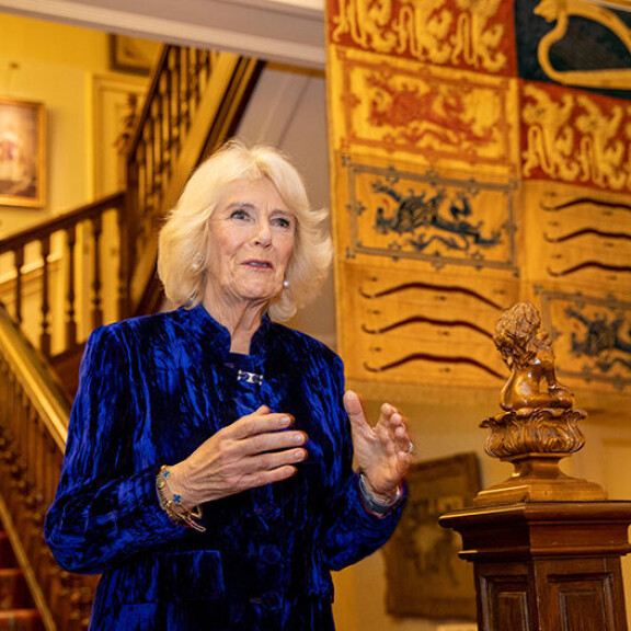 Camilla otti viime kesänä olympiaurheilijoita vastaan silloisessa kaupunkikodissaan Clarence Housessa. Kuningatar Camilla