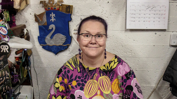 Heli Palsanmäki heittää kaksimielistä läppää Markulle