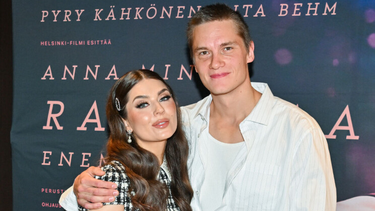 Pyry Kähkönen täytti 30 ja tajusi jotain pysäyttävää Kuvassa Rita Behm ja Pyry Kähkönen.