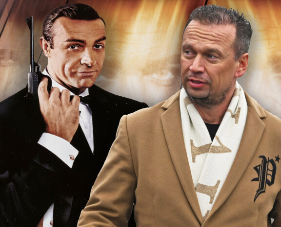 Sean Connery ja JP Kukkonen.