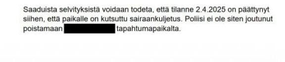Helena Koivulle tuli äkkilähtö kodistaan – näin poliisi perustelee episodia Kakskerrassa