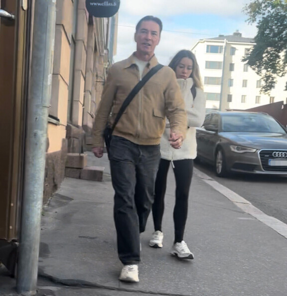 Sami ja Kerttu ovat tuttu näky Punavuoren alueella.