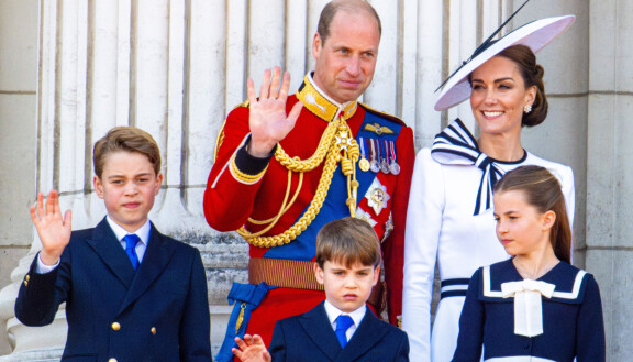 Walesin prinssi William ja Walesin prinsessa Catherine sekä heidän lapsensa Geroge, Louis ja Charlotte. Walesin prinssi William ja Walesin prinsessa Catherine sekä heidän lapsensa Geroge, Louis ja Charlotte.