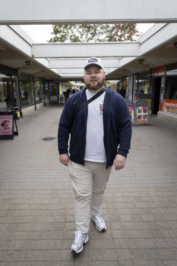'Hemuli' kuvattuna Kontulan ostoskeskuksessa.