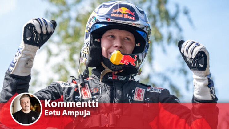 Kommentti: Kalle Rovanperä näytti todelliset kasvonsa
