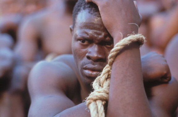 Djimon elokuvassa Amistad.