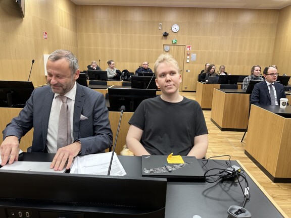 Vastaamo-tapausta puidaan hovioikeudessa. Aleksanteri Julius Kivimäki oikeudessa keväällä 2024.