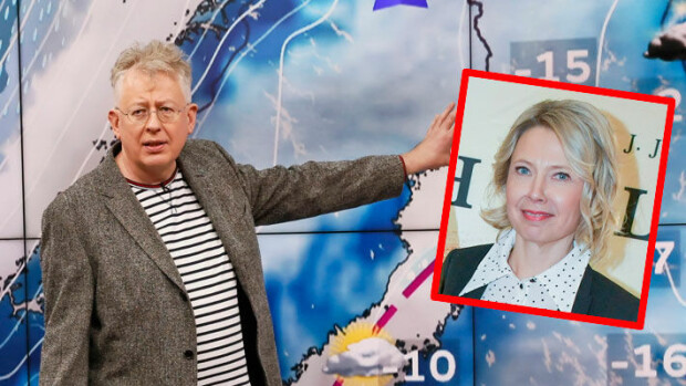 MTV:n uutisankkuri nosti hameenhelmaa suorassa tv-lähetyksessä – Teresa Meriläinen-Ahon sankarillinen toiminta pelasti Pekka Poudan Pekka Pouta ja Teresa Meriläinen-Aho
