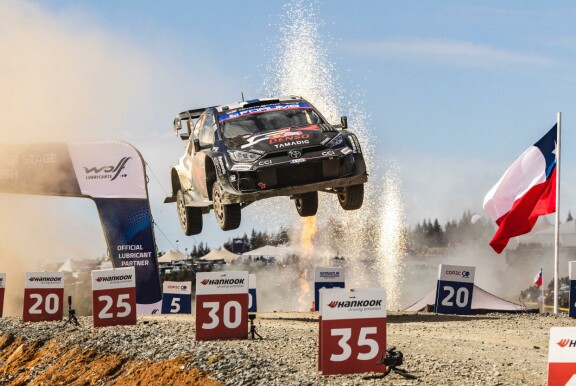 Kallen ja Jonnen tyylinäyte Chilen MM-rallissa.