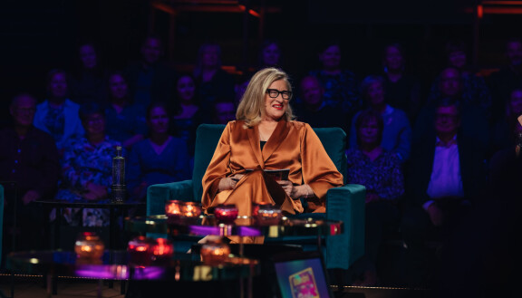 Katja palaa Elämäni biisin ruoriin. Elämäni biisi: juontaja Katja Ståhl.