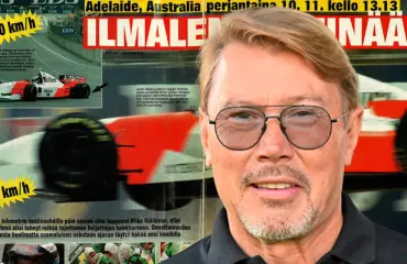 Mika Häkkisen henki pelastui täpärästi