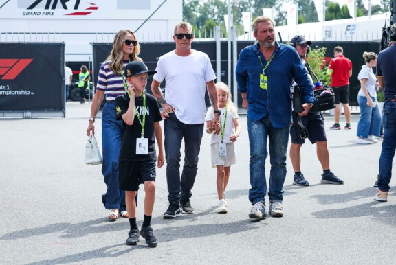 Kimin perhe on tuttu näky formulavarikoilla. Robinin ja Riannan lisäksi perheeseen kuuluu 2-vuotias kuopus Grace.