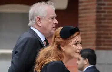 Shokkikäänne prinssi Andrew'n ja Sarah Fergusonin suhteessa