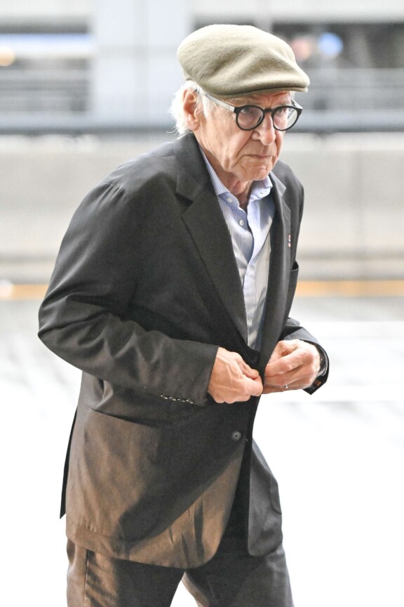 Tyylikäs Harrison bongattiin New Yorkissa syyskuussa.