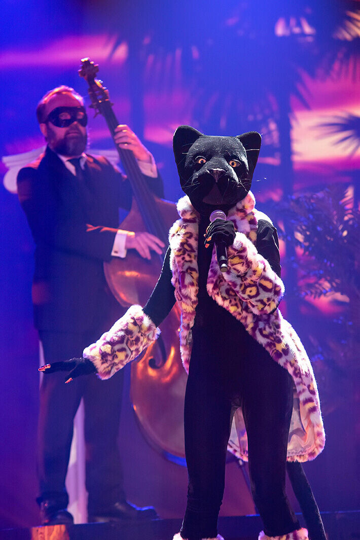 Maskin takana oli Päivi Räsänen. Päivi Räsänen