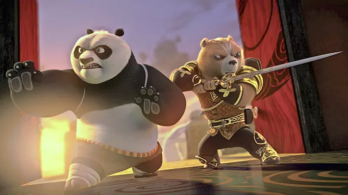 Kung Fu Panda Lohikäärmeritari Netflix