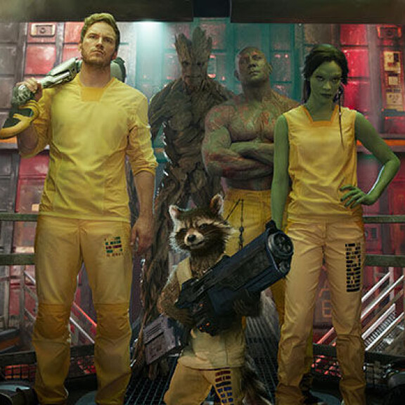 Ensimmäinen Guardians of the Galaxy -elokuva julkaistiin vuonna 2014. Elokuvan ja sen jatko-osan voi katsoa Disney Plus -palvelusta. Sisäkuva