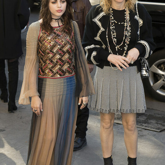 Frances Bean Cobain ja Courtney Love kuvassa vuonna 2016. K