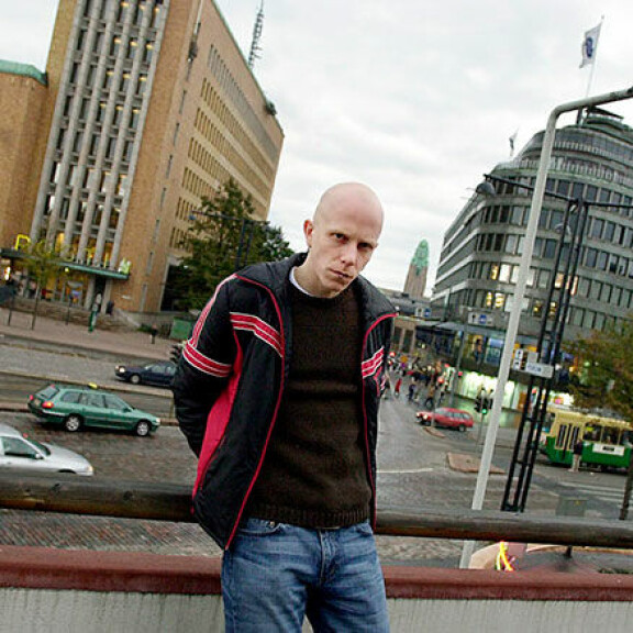 Toni Wirtanen kuvassa vuonna 2001. T