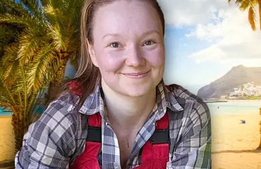 Suomen kuumin maajussi? Anne-Mari Tarkkiolta, 31, täystyrmäys ulkomaanlomille