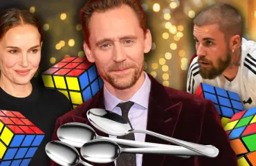 Musisointia lusikoilla ja älykuution ratkaisemista huippuajassa – Hollywood-tähdillä on omituisia taitoja