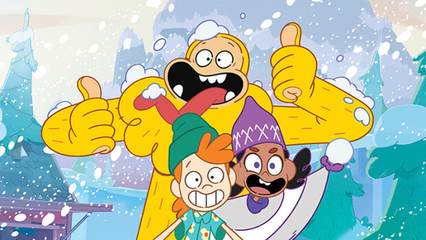 Ensimmäinen suomalainen Disney-tuotanto saa ensi-iltansa – Keltainen lumimies nauraa sääntö-Suomelle lumimies