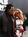 Jay Z ja Beyoncé viihtyivät Las Vegasin F1-kisassa.