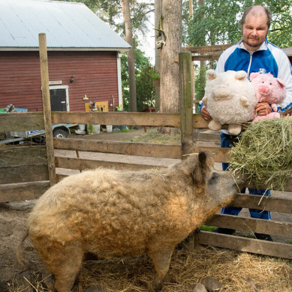 Petri, 42, on ystävyyden suurlähettiläs: levittää ilosanomaansa pyöräillen – ajanut jo yli 71 000 kilometriä! Possut