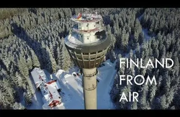 Markus, 26, innostui drone-kuvaamisesta: ikuisti Suomen upeat talvimaisemat taivaalta!