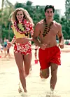 'Baywatch' TV Programme - 1999 Brooke Burns and Michael Bergin