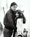 Steve Bassett ja Julianne Moore poseeraavat yhdessä.